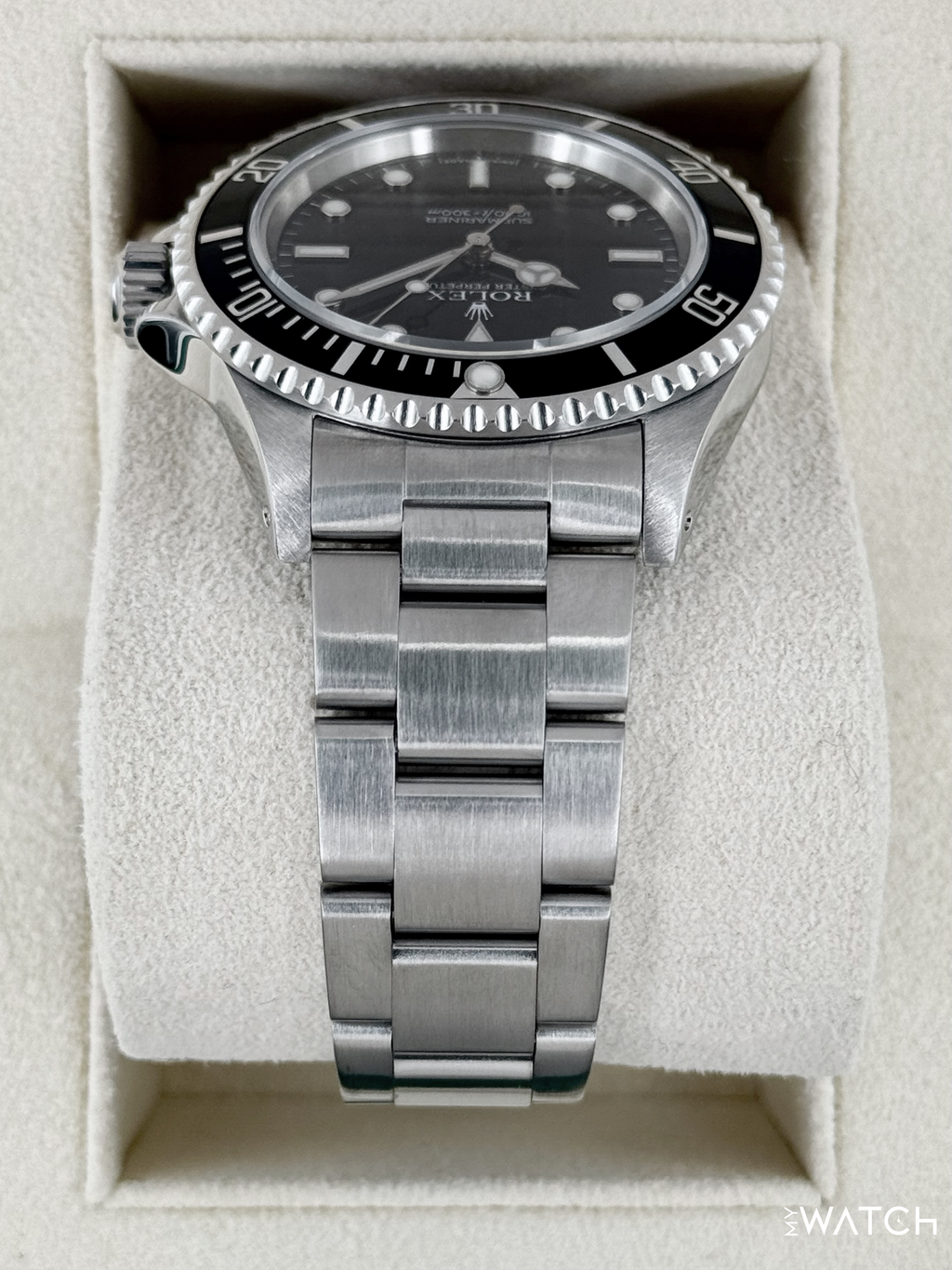 2004 Rolex Submariner 40mm 14060M Stainless Steel Two-Liner Black Dial