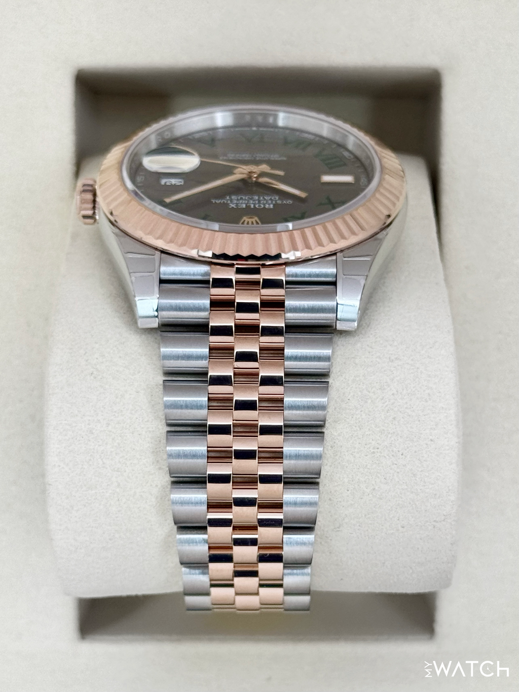 NEW 2026 Rolex Datejust 41mm 126331 Two-Tone Jubilee Wimbledon Dial (STICKERED)