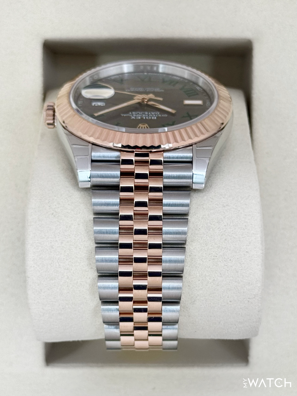 NEW 2026 Rolex Datejust 41mm 126331 Two-Tone Jubilee Wimbledon Dial (STICKERED)