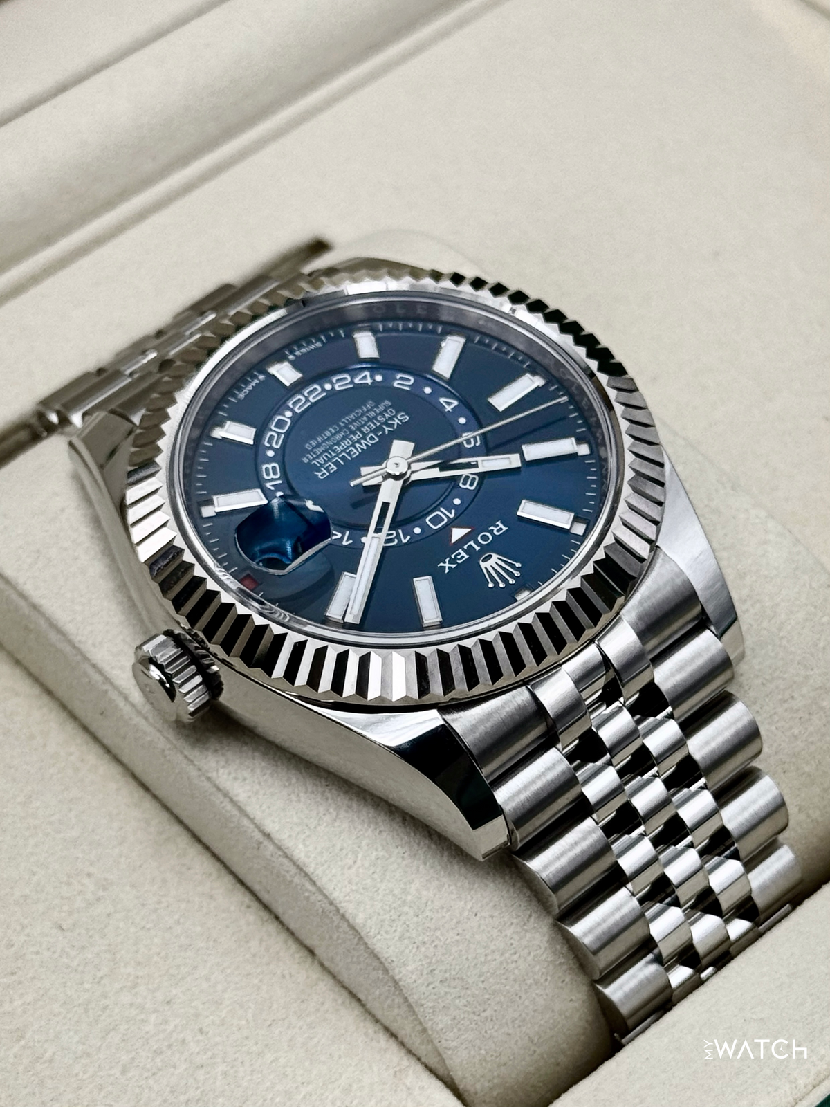 NEW 2026 Rolex Sky-Dweller 42mm 336934 Jubilee Blue Dial