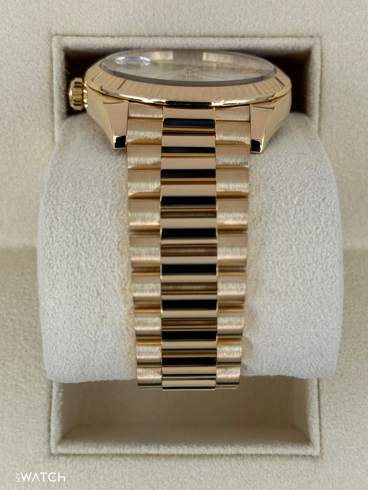 2023 Rolex Day-Date 40mm 228238 Presidential Silver Dial