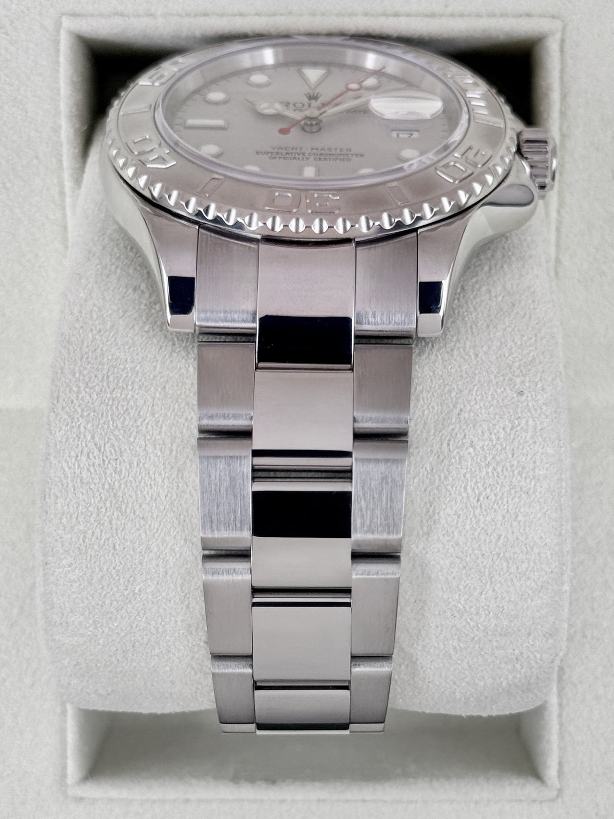 2005 Rolex Yacht-Master 40mm 16622 Platinum Bezel and Dial (Collectors Set)