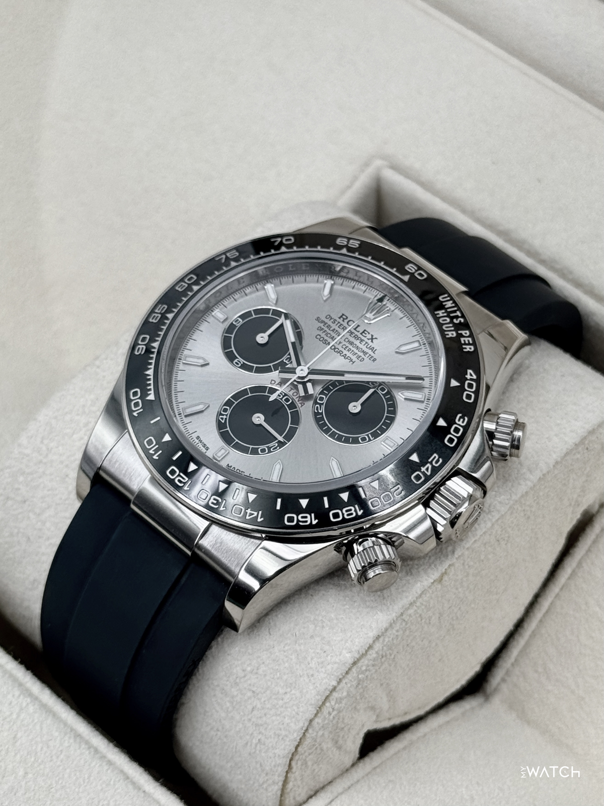 2024 Rolex Daytona "Ghost" 40mm 126519LN White Gold Silver Dial