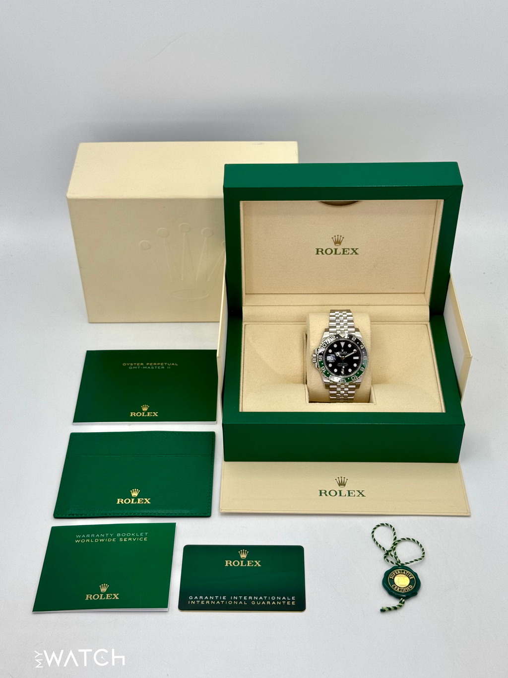 2024 Rolex GMT-Master II "Sprite" 40mm 126720VTNR Jubilee