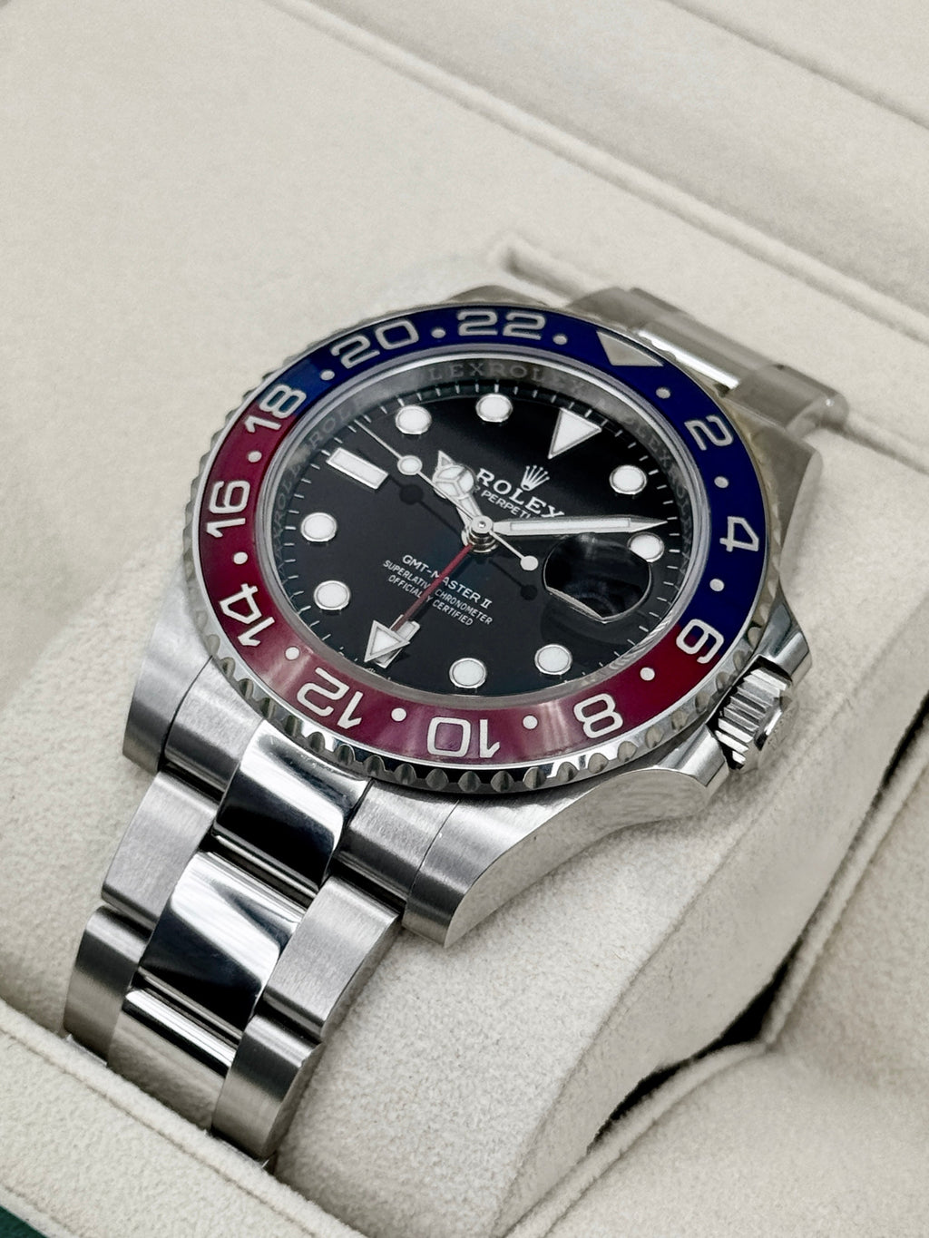 2023 Rolex GMT-Master II "Pepsi" 40mm 126710BLRO Oyster