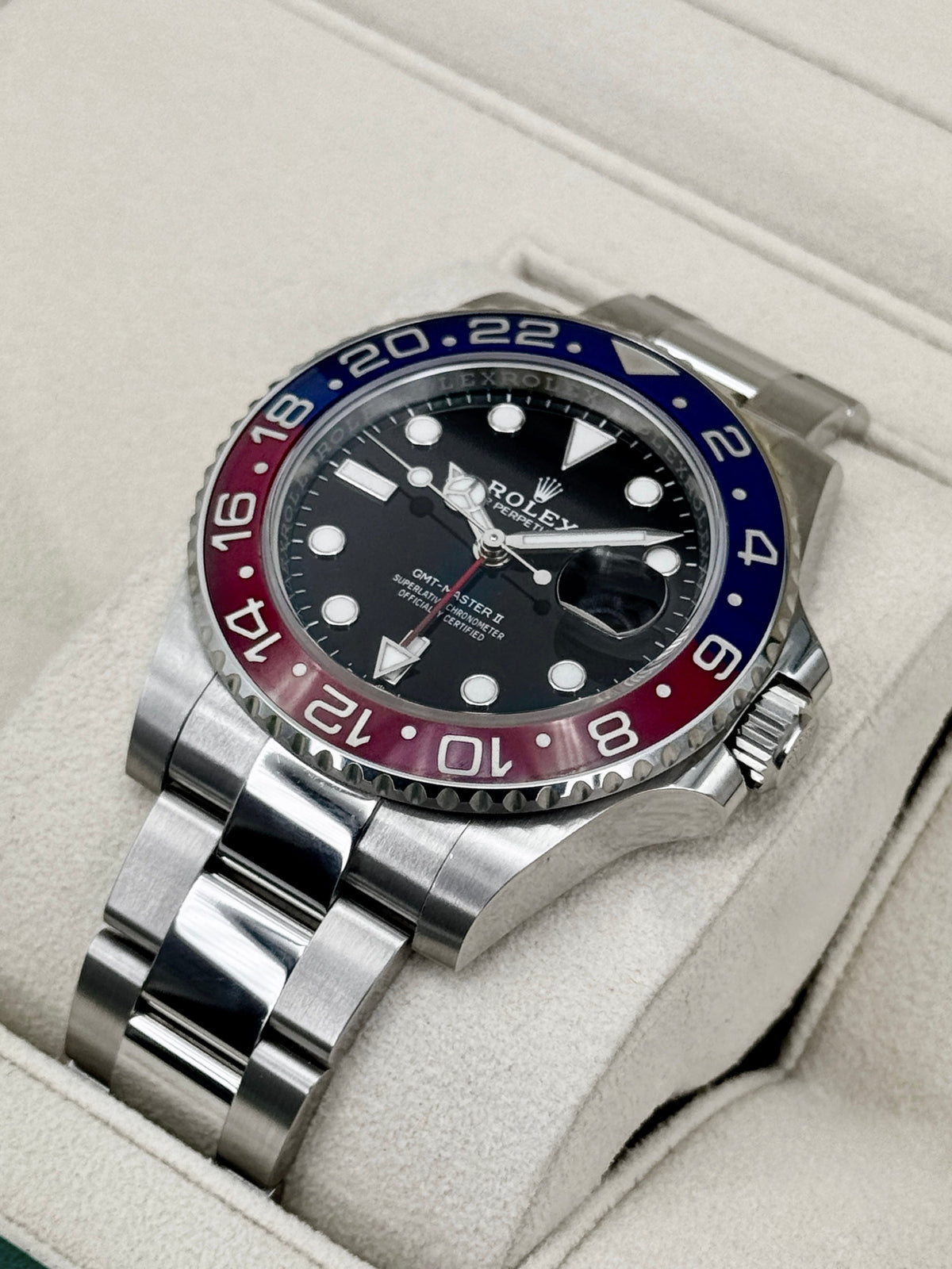 2023 Rolex GMT-Master II "Pepsi" 40mm 126710BLRO Oyster