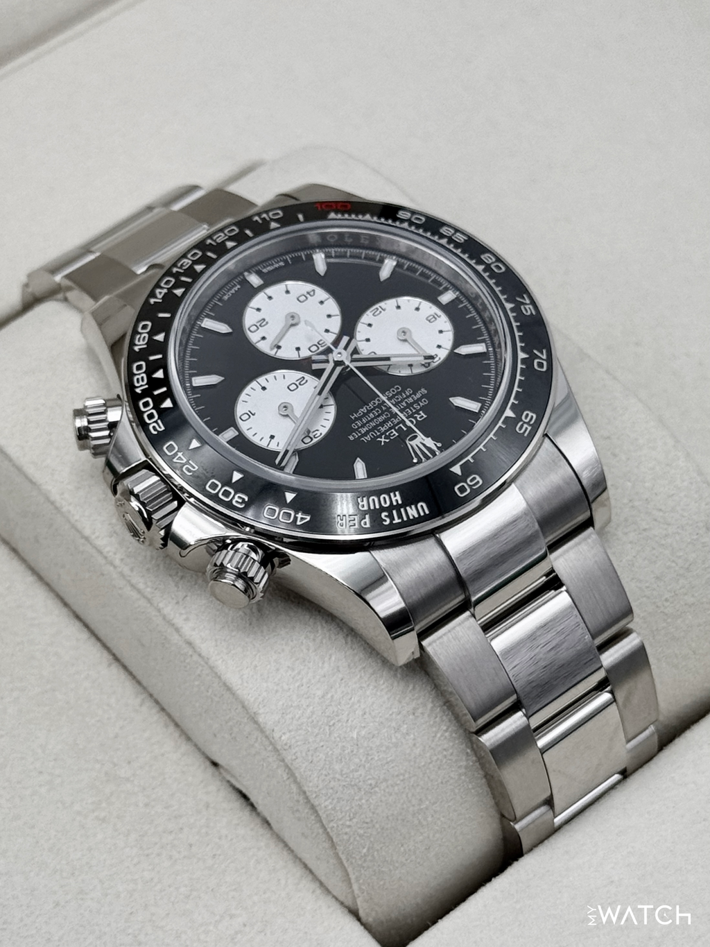 NEW Rolex Daytona "Le Mans" 40mm 126529LN White Gold Black Dial