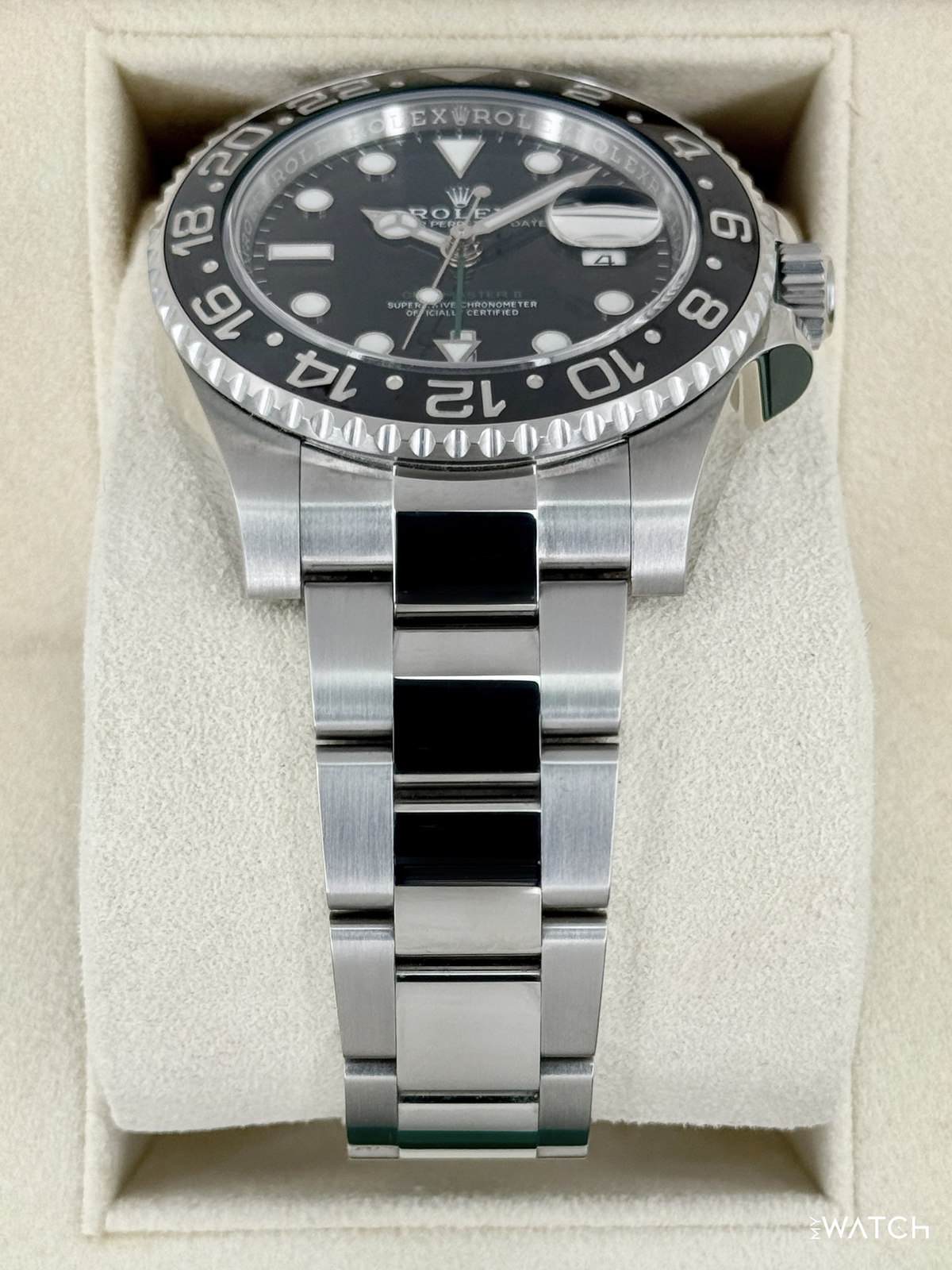 2018 Rolex GMT-Master II 40mm 116710LN Stainless Steel Black Dial