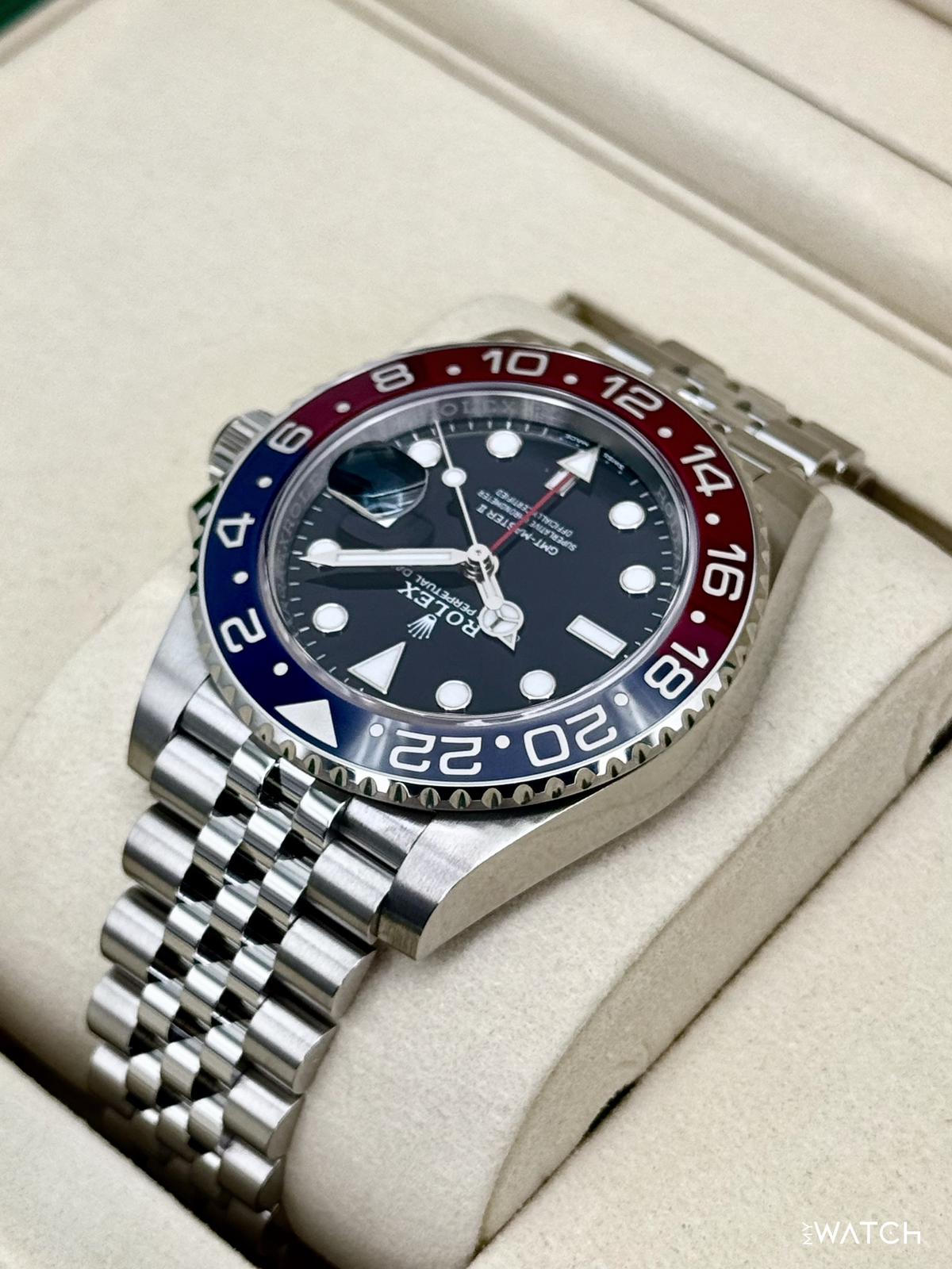 NEW 2025 Rolex GMT-Master II "Pepsi" 40mm 126710BLRO Jubilee