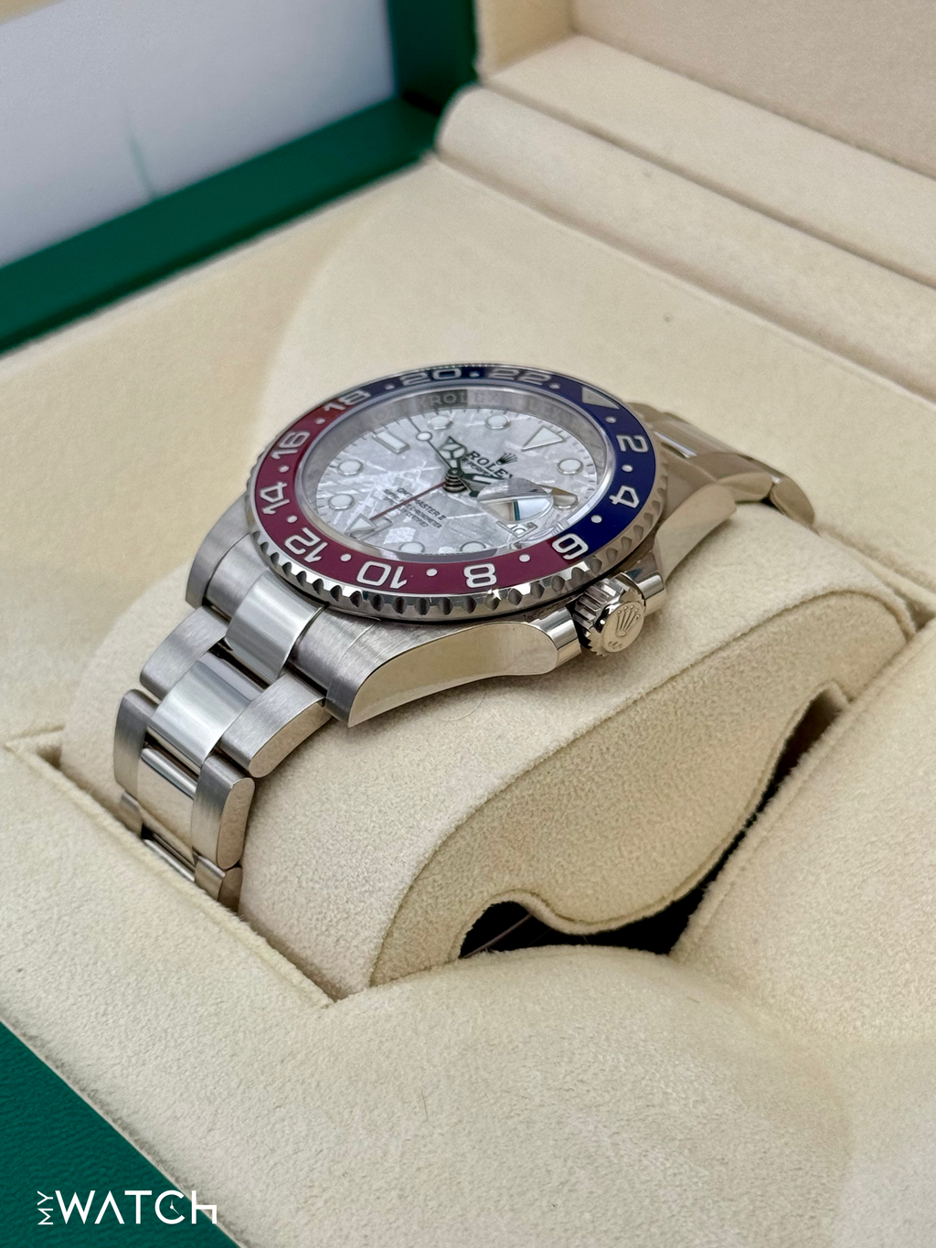 2022 Rolex GMT-Master II "Pepsi" 40mm 126719BLRO Meteorite Dial