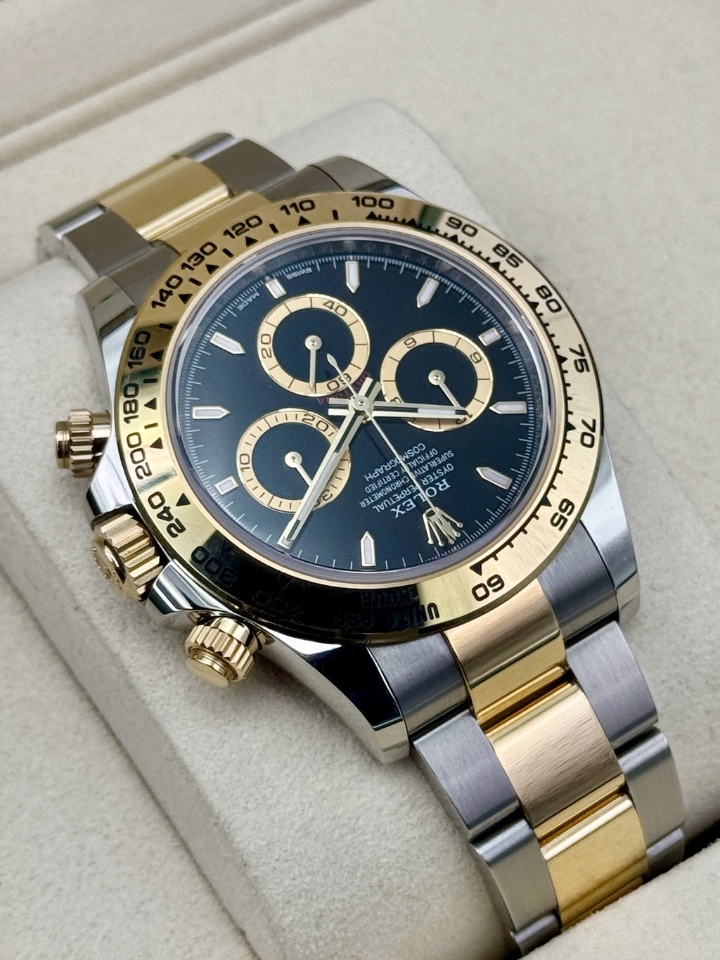 2026 Rolex Daytona 40mm 126503 Two-Tone Black Dial