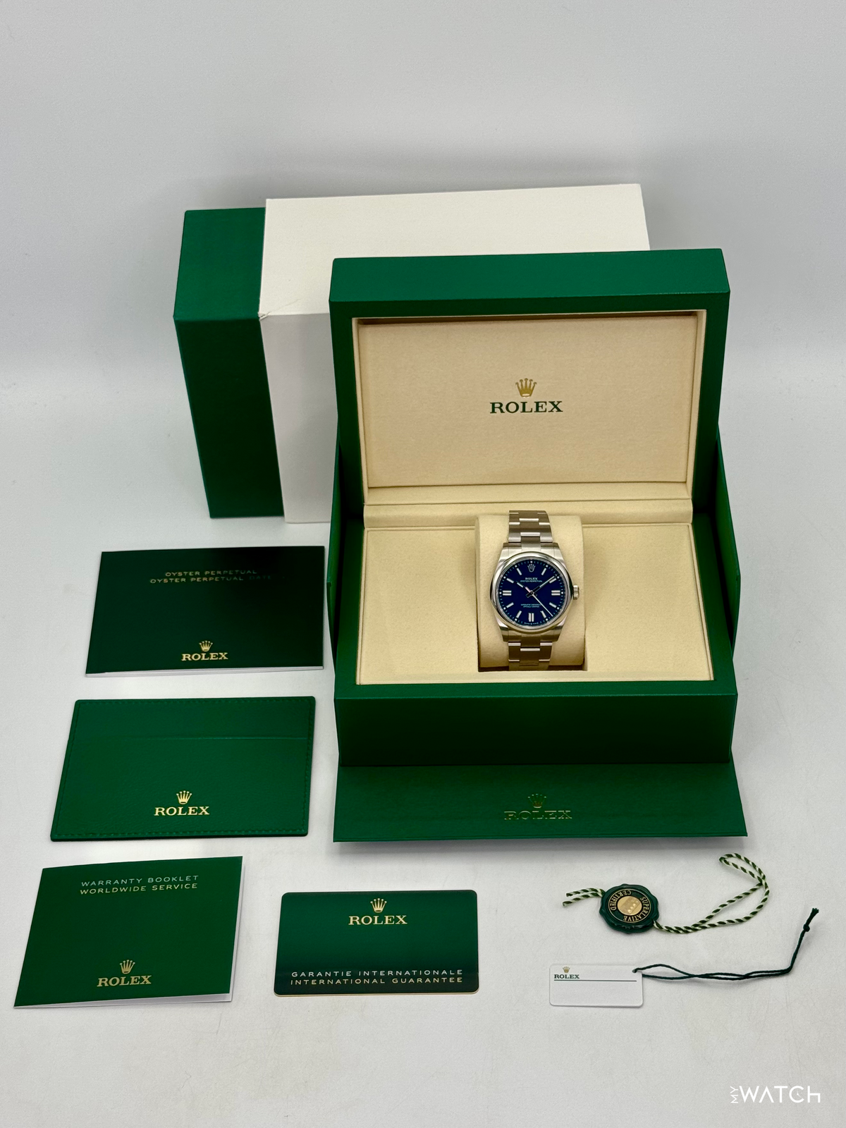 NEW 2026 Rolex Oyster Perpetual 41mm 134300 Med Blue Dial