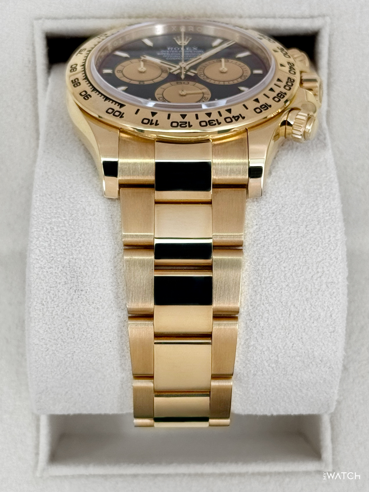 2024 Rolex Daytona "Paul Newman" 40mm 126508 Yellow Gold Black Dial