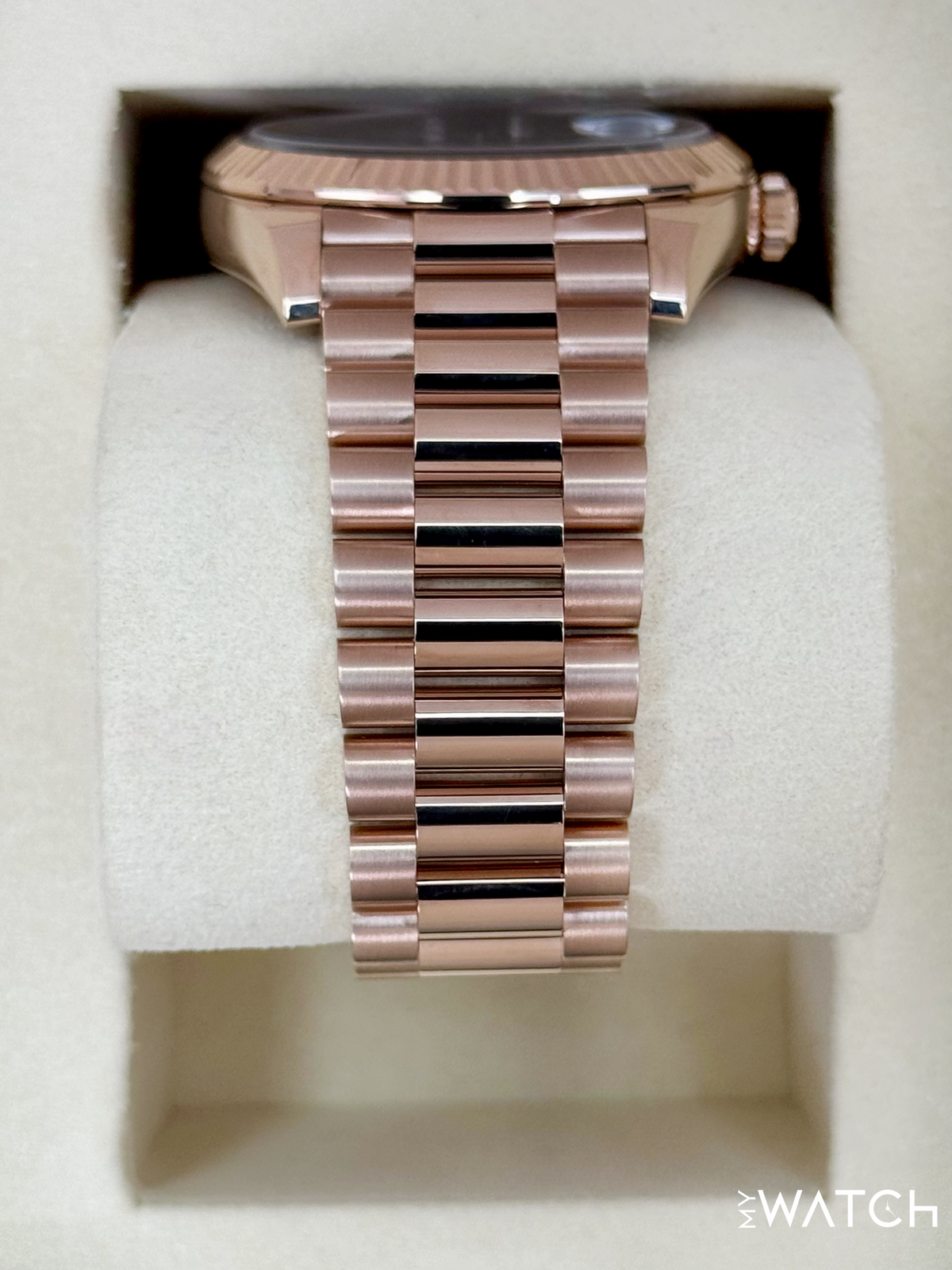 NEW 2025 Rolex Day-Date 40mm 228235 Presidential Slate Ombre Dial