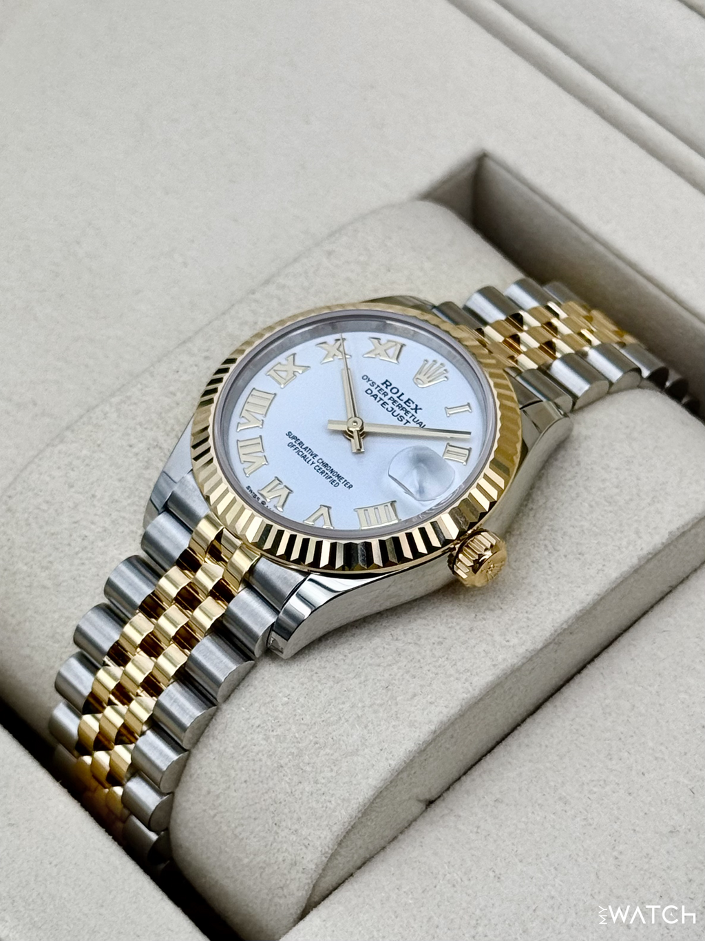 NEW 2026 Rolex Datejust 31mm 278273 Two-Tone Jubilee White Dial