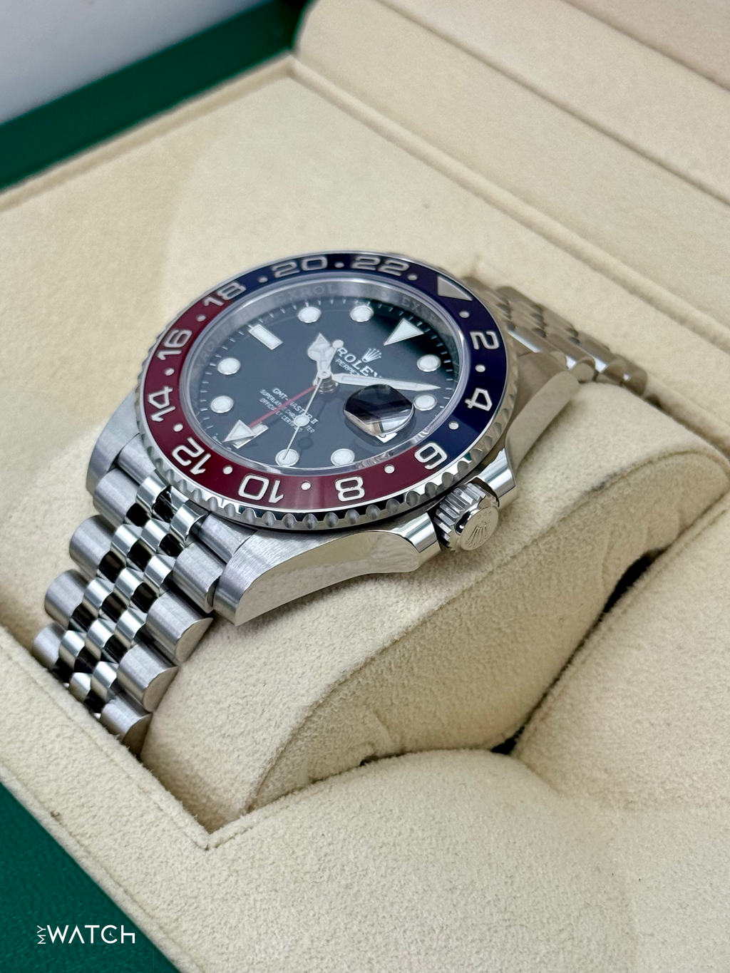 2020 Rolex GMT-Master II "Pepsi" 40mm 126710BLRO Jubilee (BOTH BRACELETS)