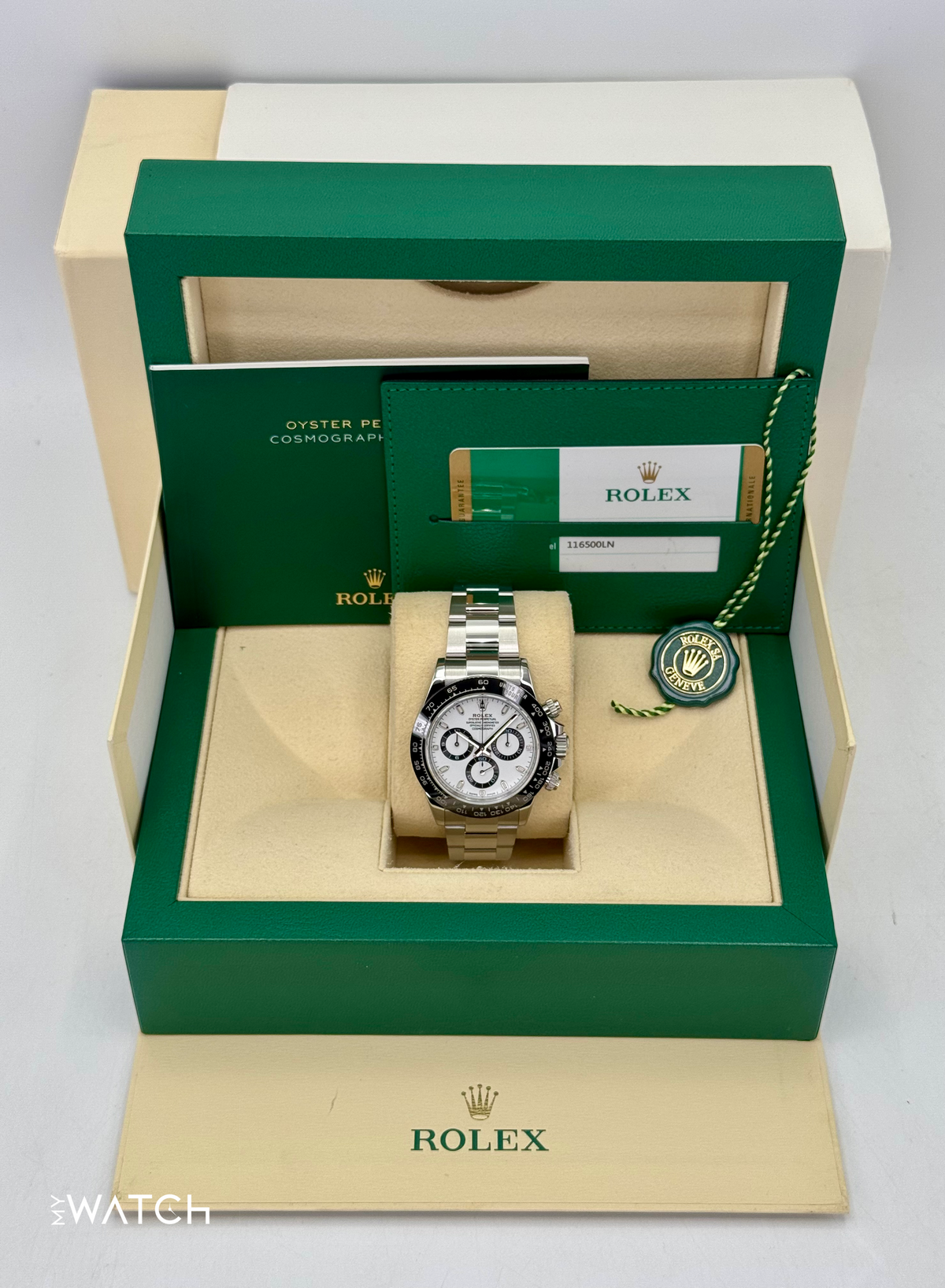 2019 Rolex Daytona 40mm 116500LN Stainless Steel Panda Dial
