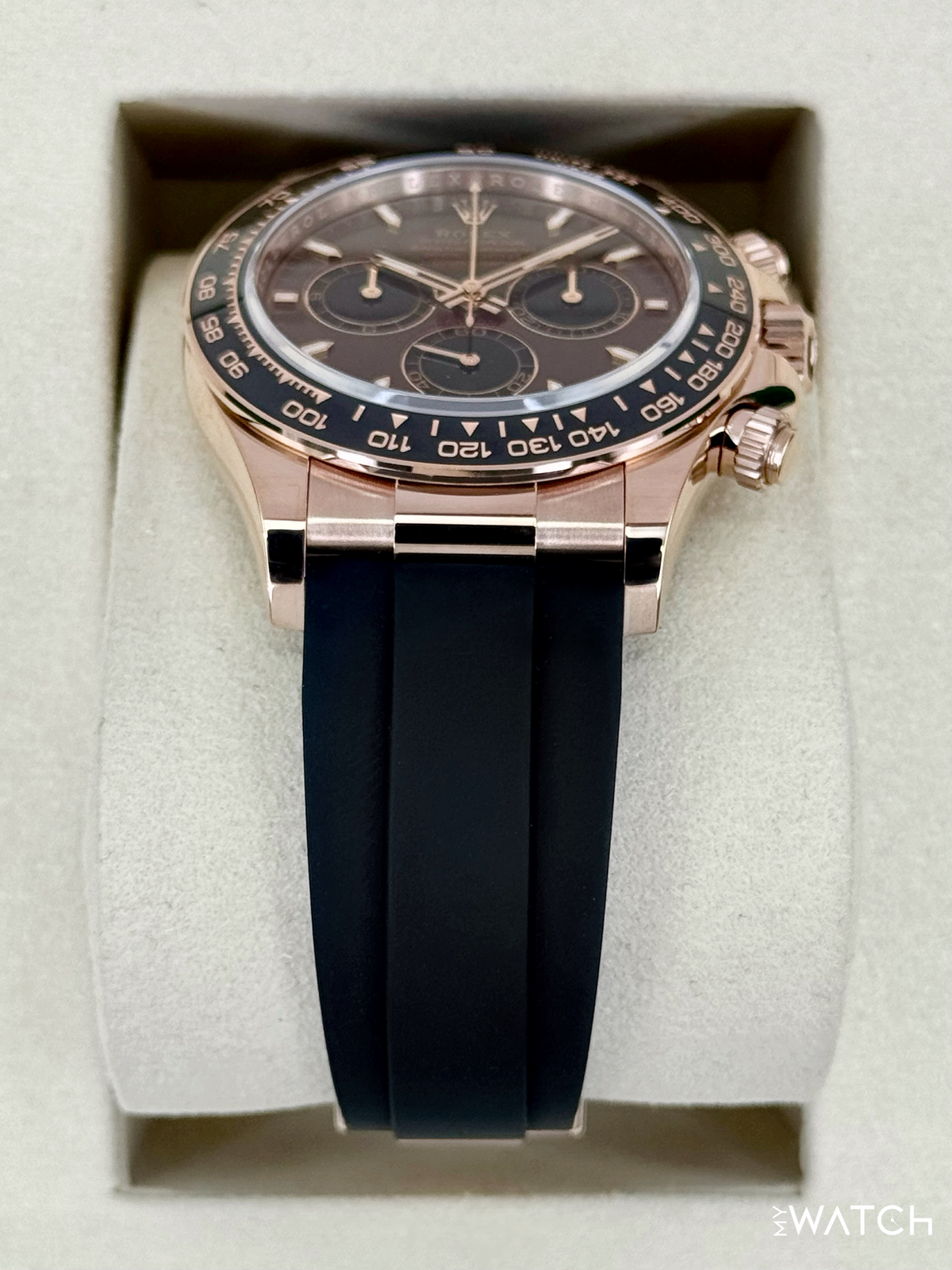 NEW 2026 Rolex Daytona 40mm 126515LN Rose Gold Oysterflex Chocolate Dial