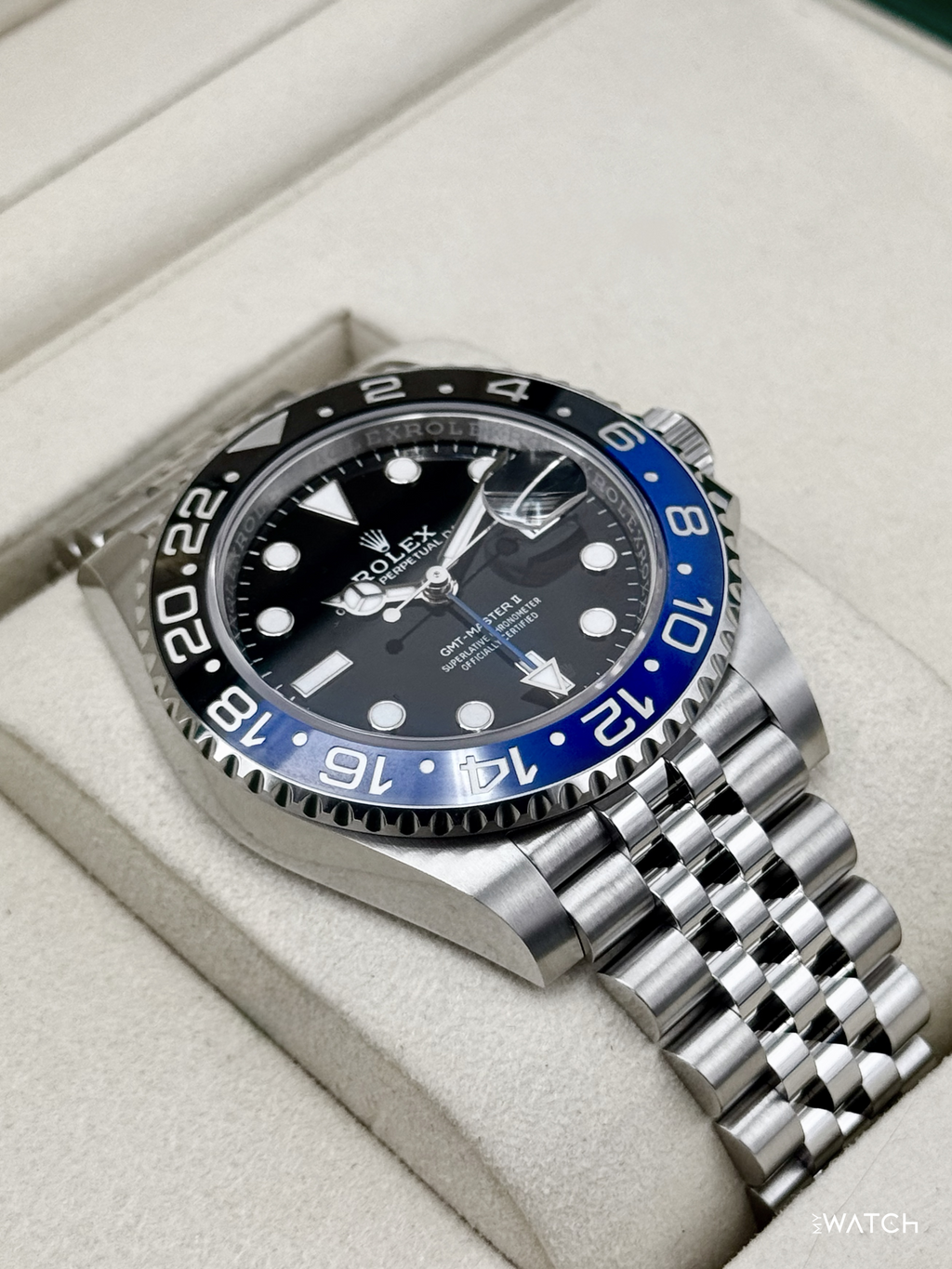 2025 Rolex GMT-Master II "Batgirl" 40mm 126710BLNR Jubilee