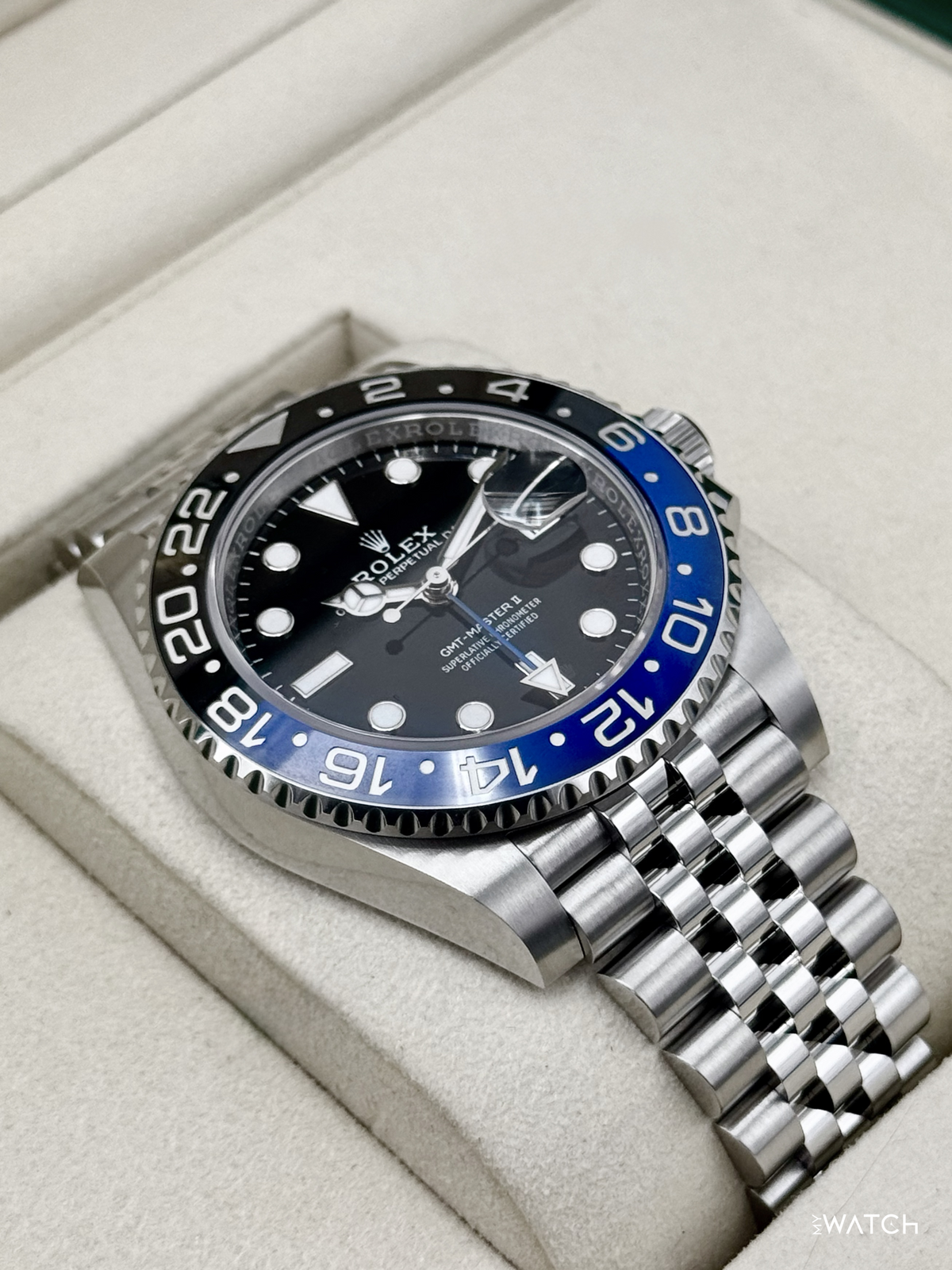 2025 Rolex GMT-Master II "Batgirl" 40mm 126710BLNR Jubilee