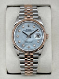 NEW 2026 Rolex Datejust 36mm 126231 Two-Tone Jubilee Mother of Pearl Diamond Dial