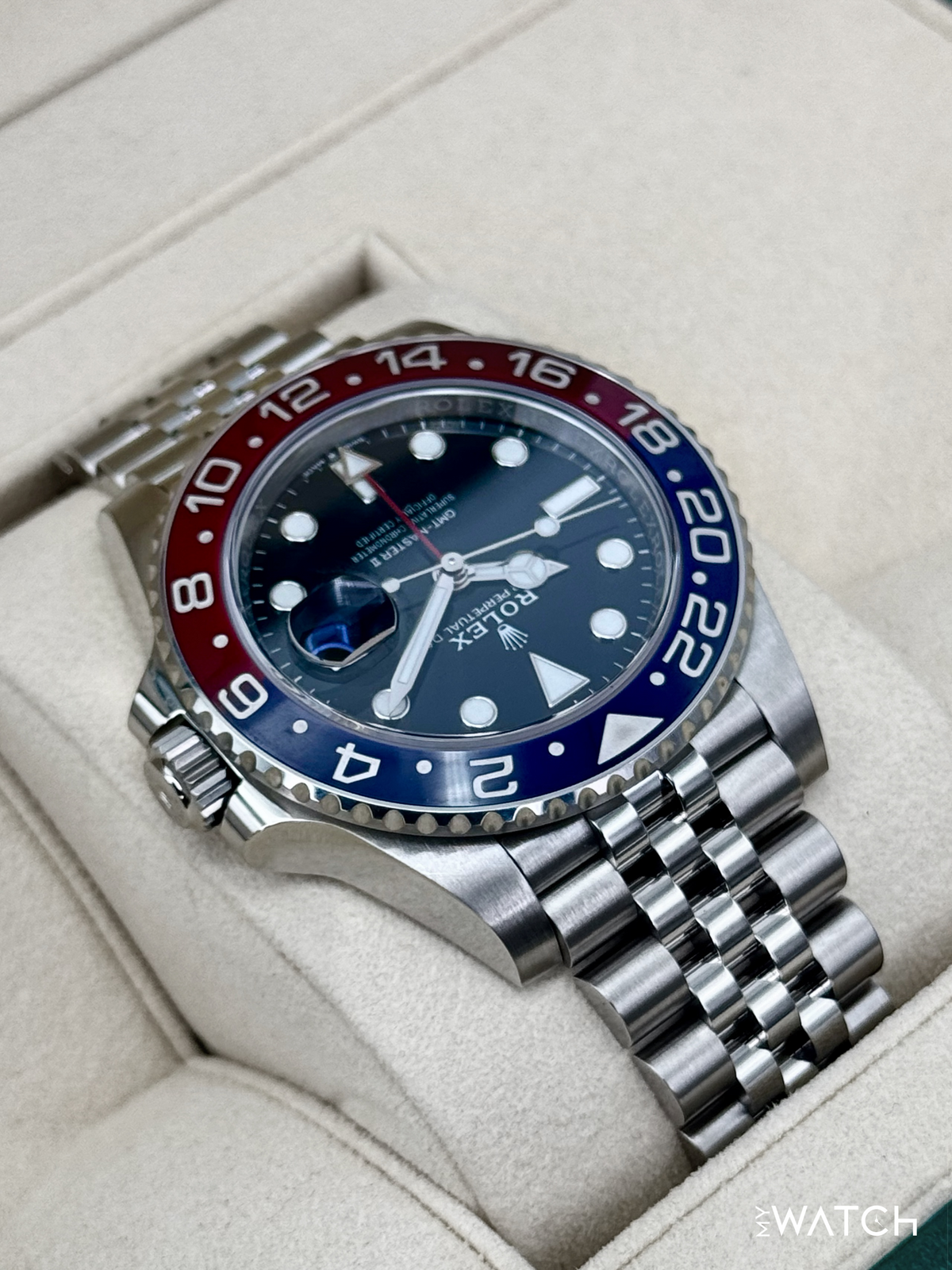 2018 Rolex GMT-Master II "Pepsi" 40mm 126710BLRO Jubilee