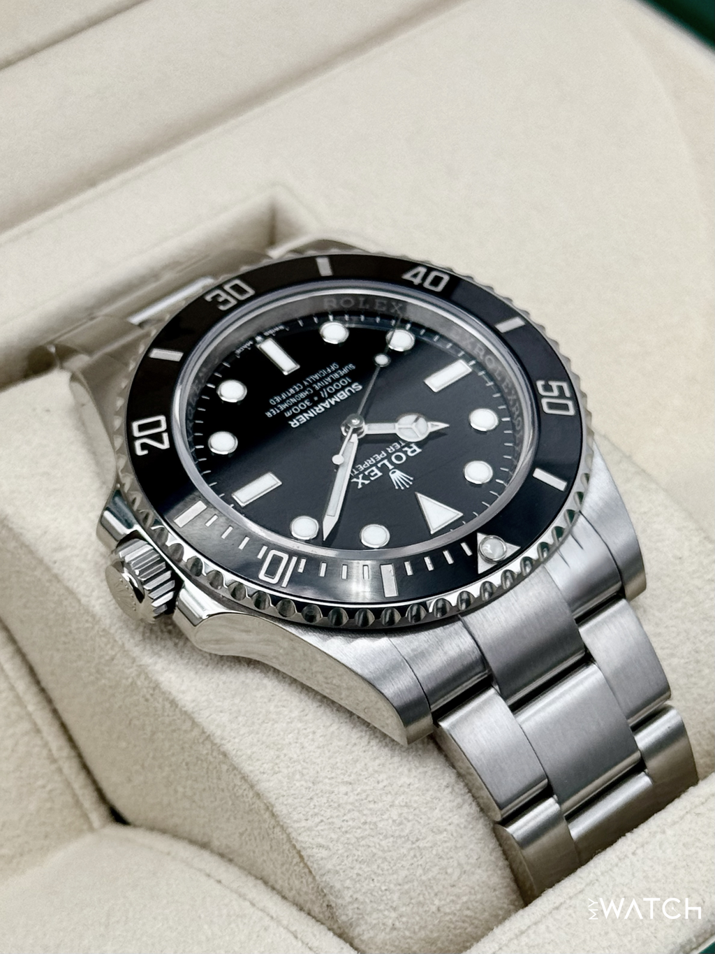 2021 Rolex Submariner 41mm 124060 Stainless Steel Black Dial