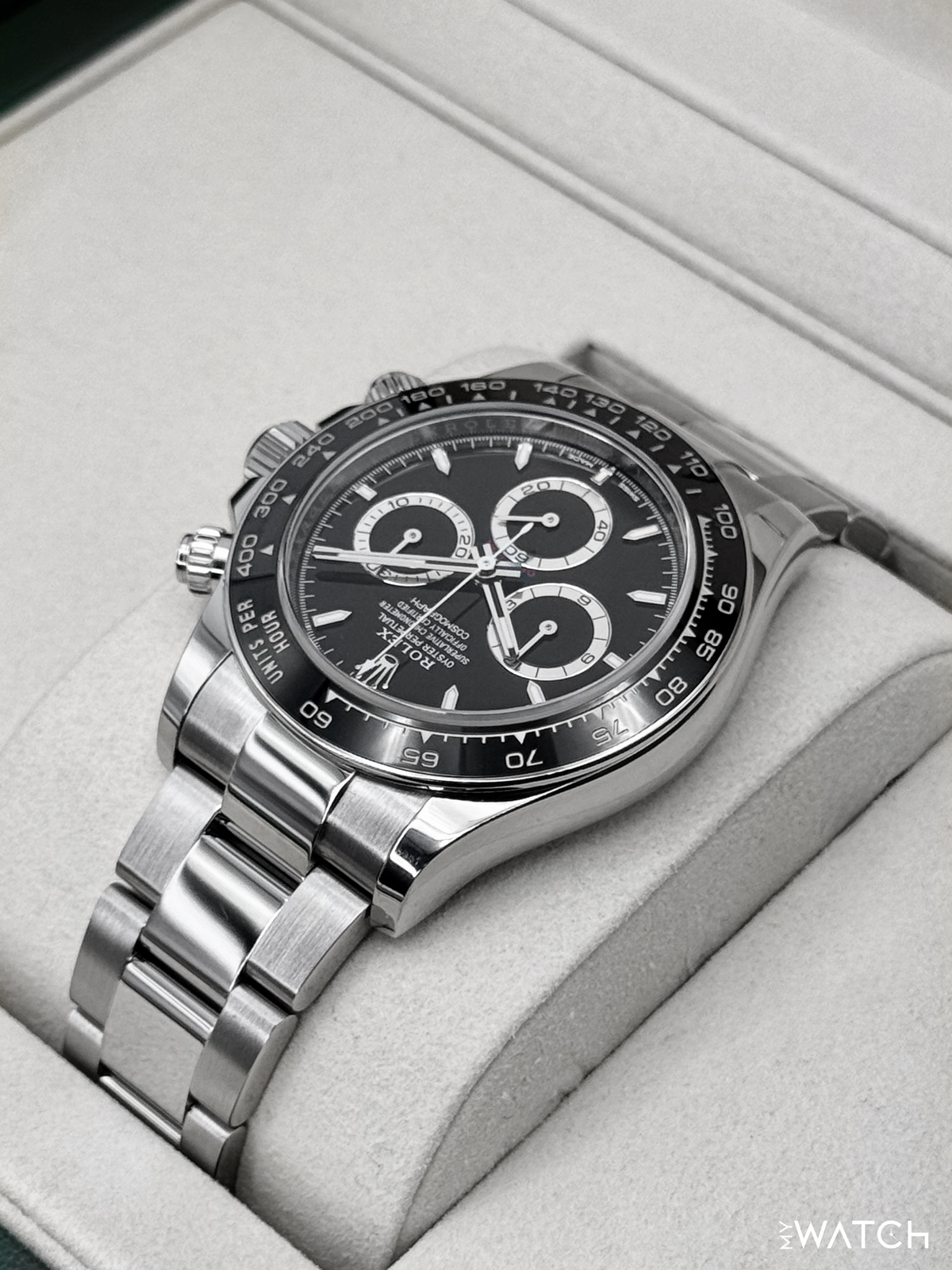 2025 Rolex Daytona 40mm 126500LN Stainless Steel Black Dial