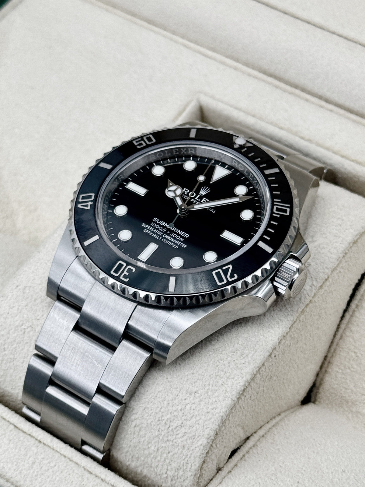 2024 Rolex Submariner 41mm 124060 Stainless Steel Black Dial