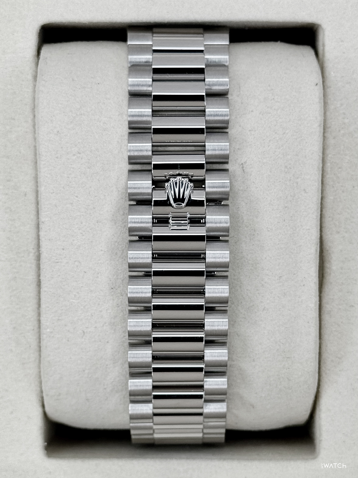 NEW 2026 Rolex Day-Date Platinum 40mm 228236 Ice Blue Roman Dial