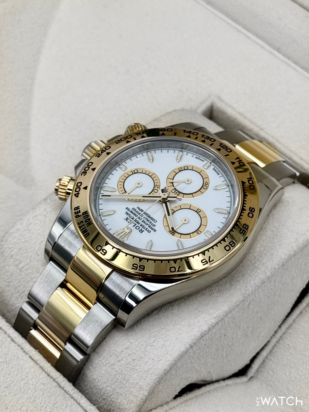 2024 Rolex Daytona 40mm 126503 Two-Tone White Dial