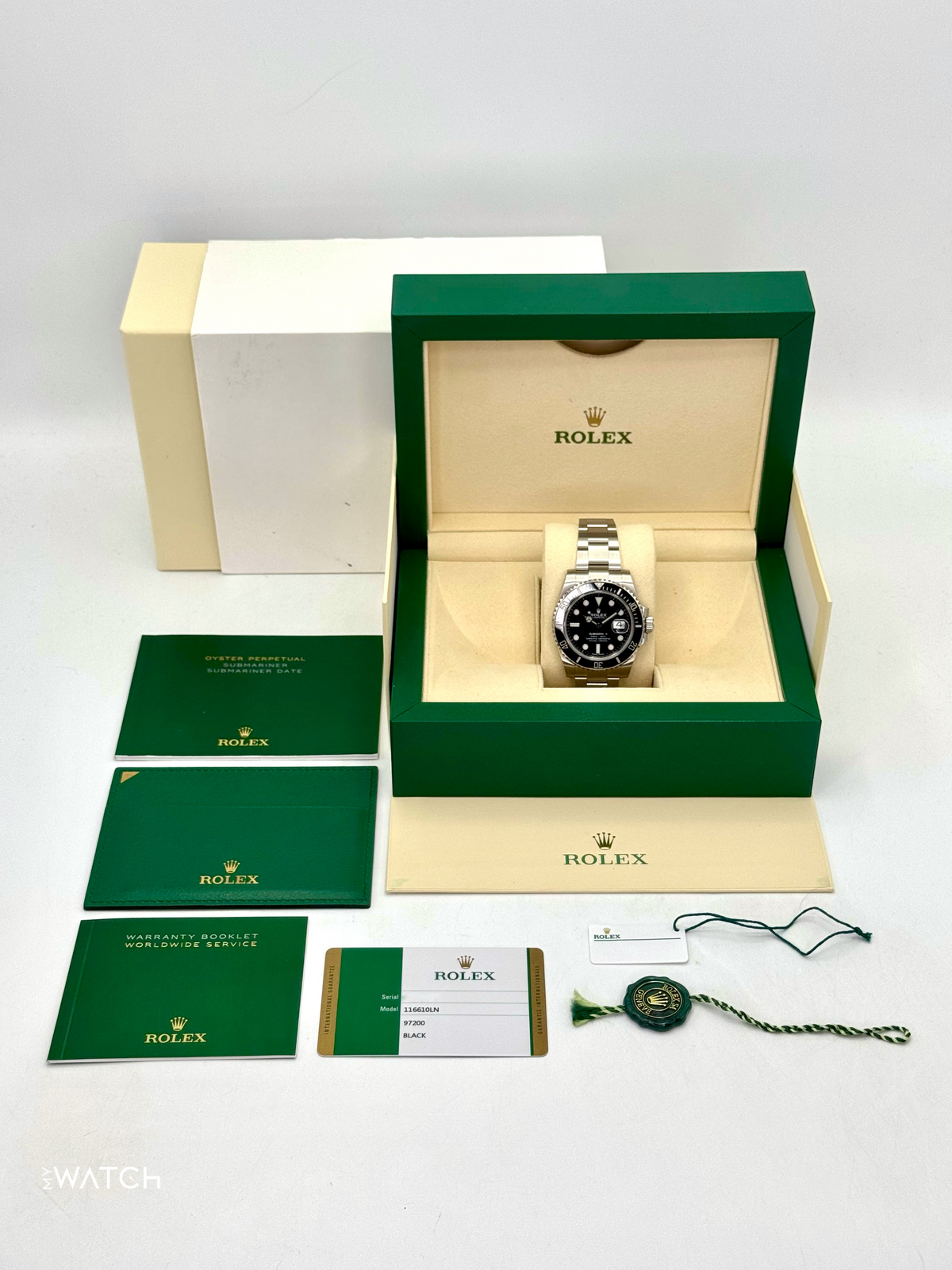 2020 Rolex Submariner 40mm 116610LN Stainless Steel Black Dial