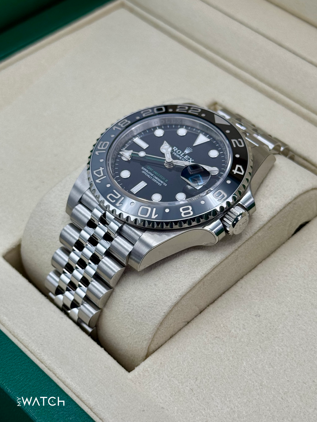 NEW 2025 Rolex GMT-Master II "Bruce Wayne" 40mm 126710GRNR Jubilee (STICKERED)