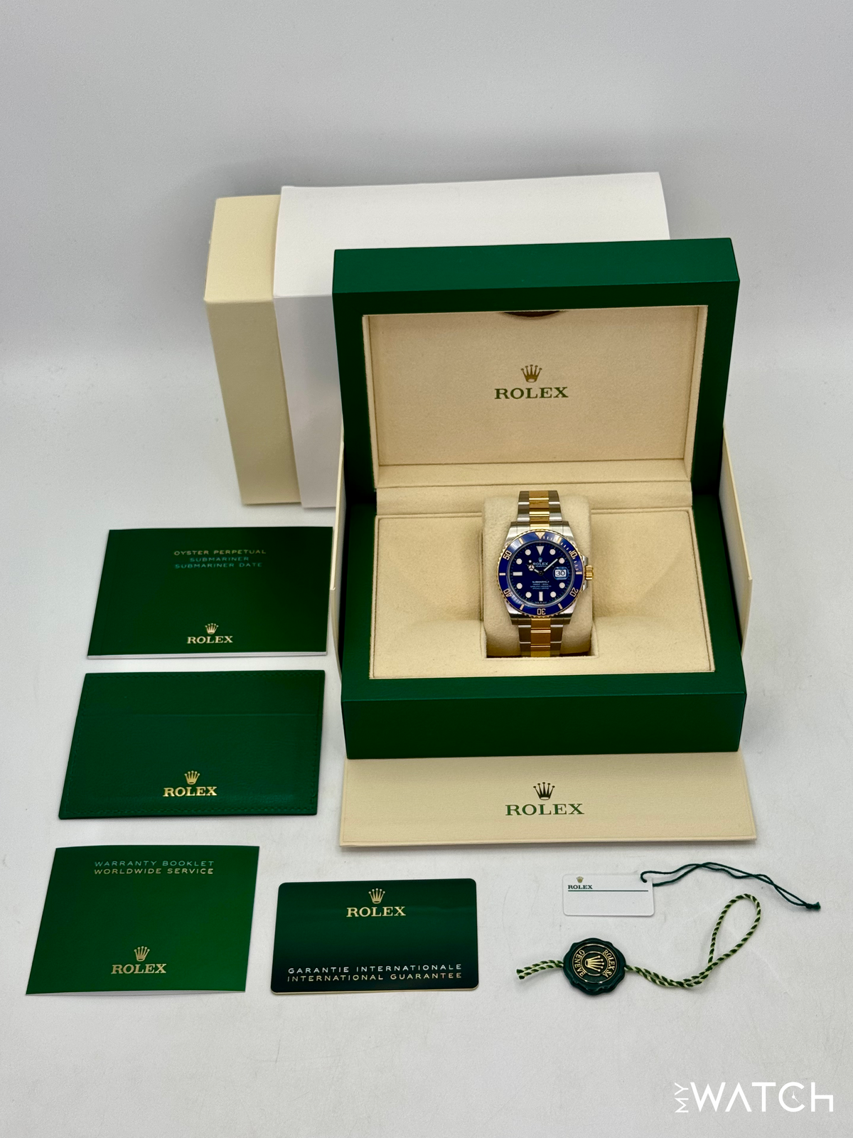 2024 Rolex Submariner "Bluesy" 41mm 126613LB Two-Tone Blue Dial