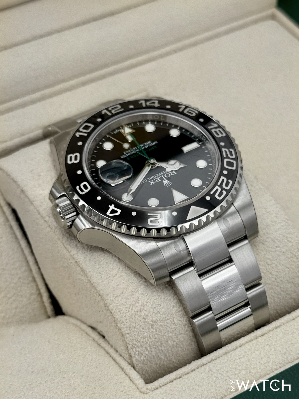 NEW OLD STOCK 2017 Rolex GMT-Master II 40mm 116710LN Stainless Steel Black Dial (STICKERED)