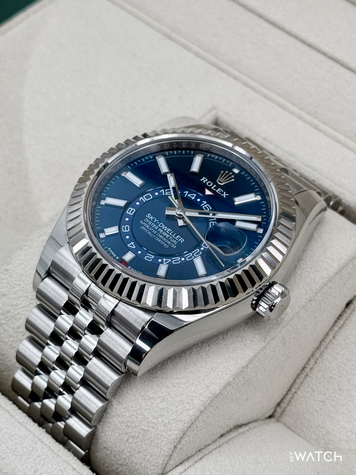 2024 Rolex Sky-Dweller 42mm 336934 Jubilee Blue Dial