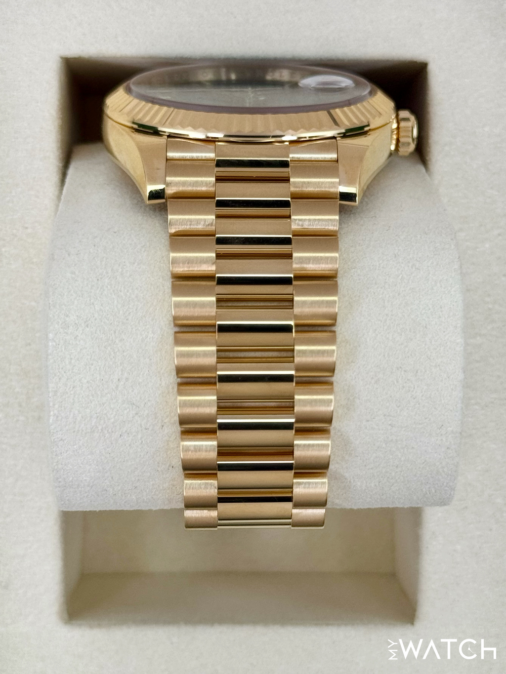 NEW 2025 Rolex Day-Date 40mm 228238 Presidential Green Ombre Dial