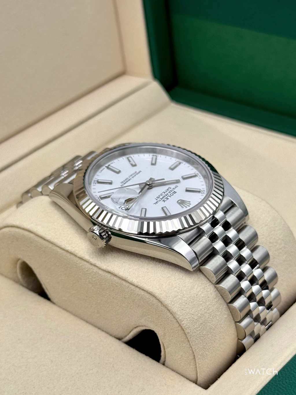 NEW 2026 Rolex Datejust 41mm 126334 Stainless Steel Jubilee White Dial