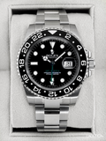 2015 Rolex GMT-Master II 40mm 116710LN Stainless Steel Black Dial