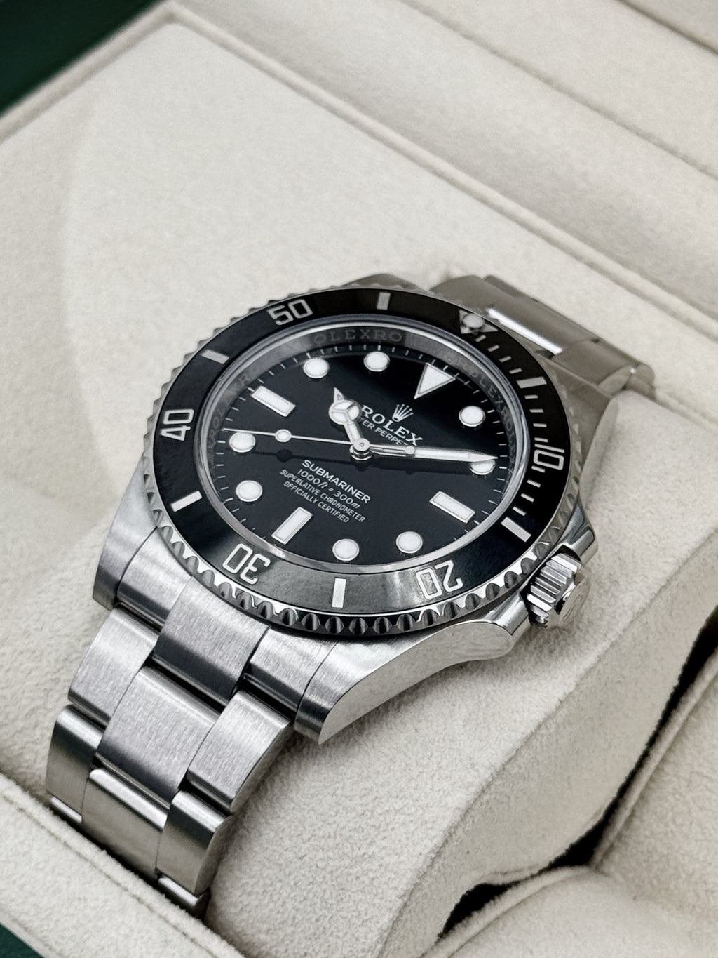 2024 Rolex Submariner 41mm 124060 Stainless Steel Black Dial
