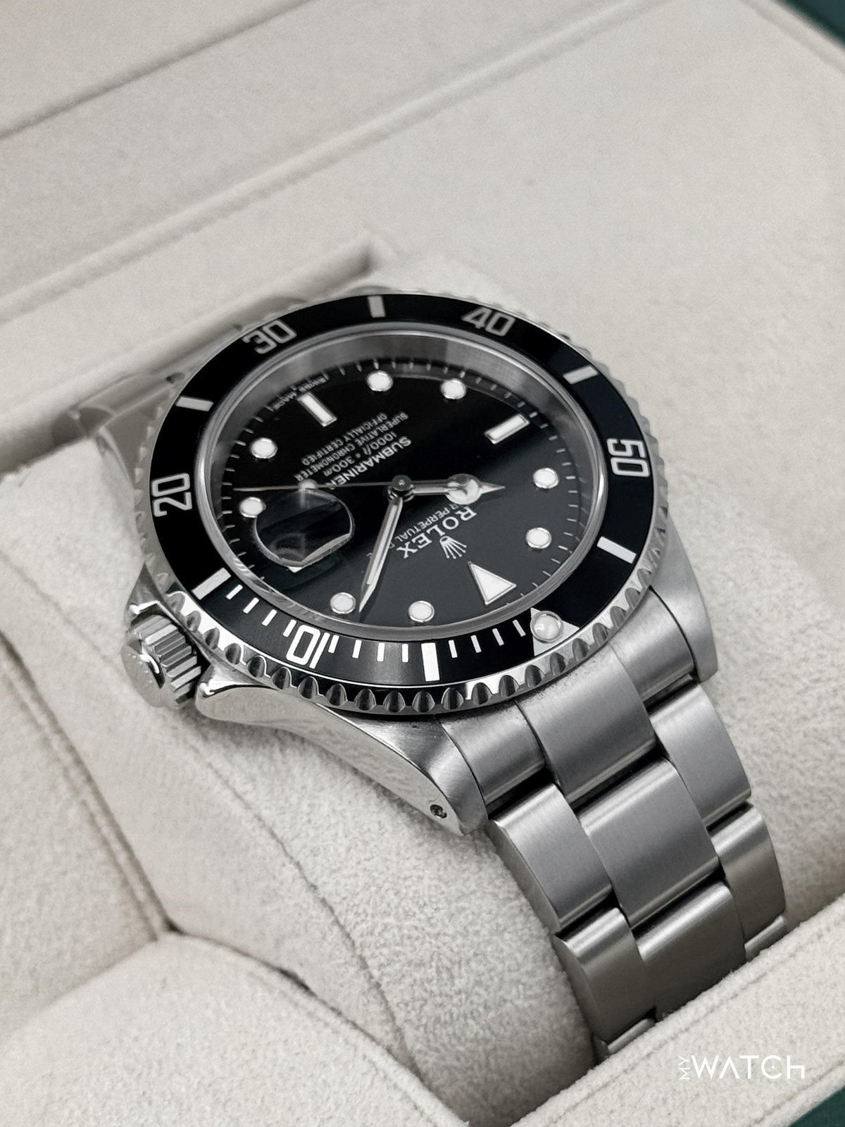 2023 CPO Rolex Submariner 40mm 16610 Stainless Steel Black Dial (CPO)