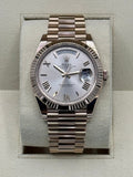 2021 Rolex Day-Date 40mm 228235 Presidential Rose Gold Sundust Dial