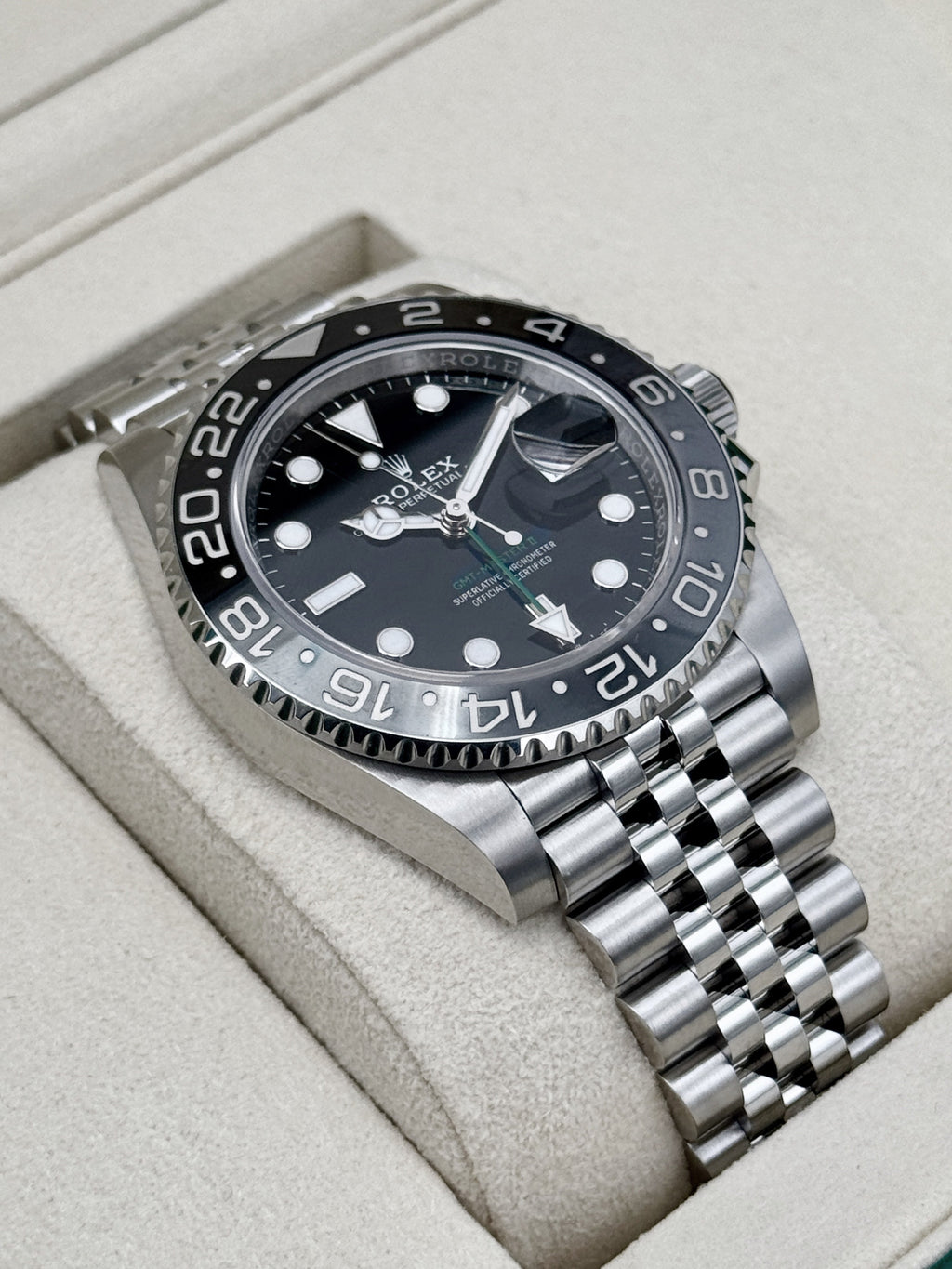 2025 Rolex GMT-Master II "Bruce Wayne" 40mm 126710GRNR Jubilee