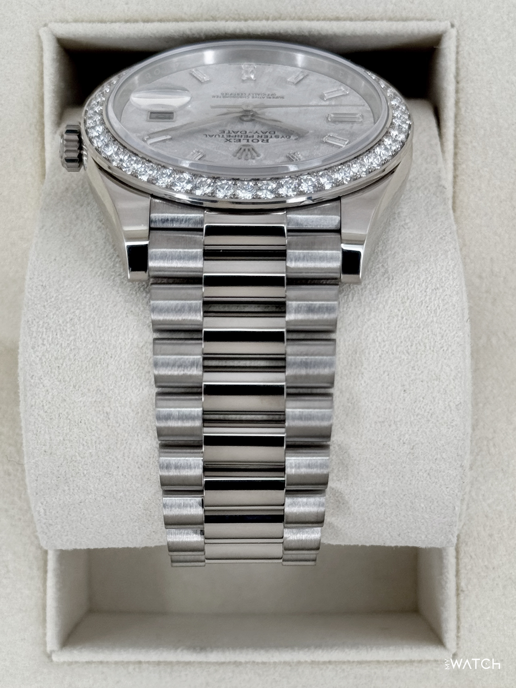 2019 Rolex Day-Date 40mm 228349RBR Presidential Meteorite Diamond Dial