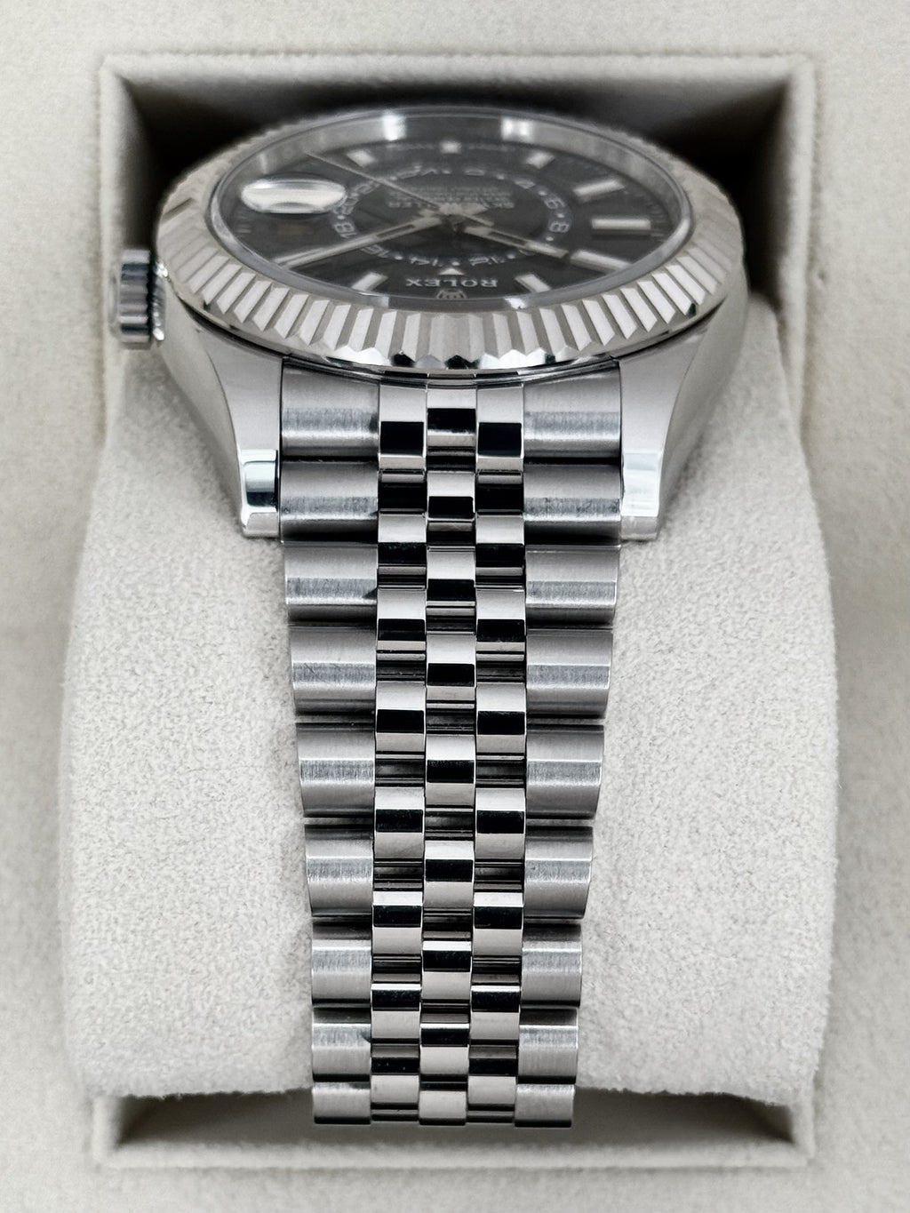 2023 Rolex Sky-Dweller 42mm 336934 Stainless Steel Jubilee Blue Dial