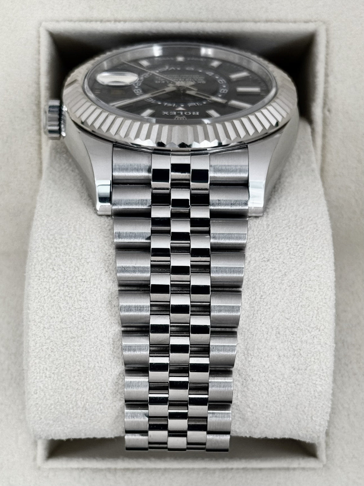 2023 Rolex Sky-Dweller 42mm 336934 Stainless Steel Jubilee Blue Dial