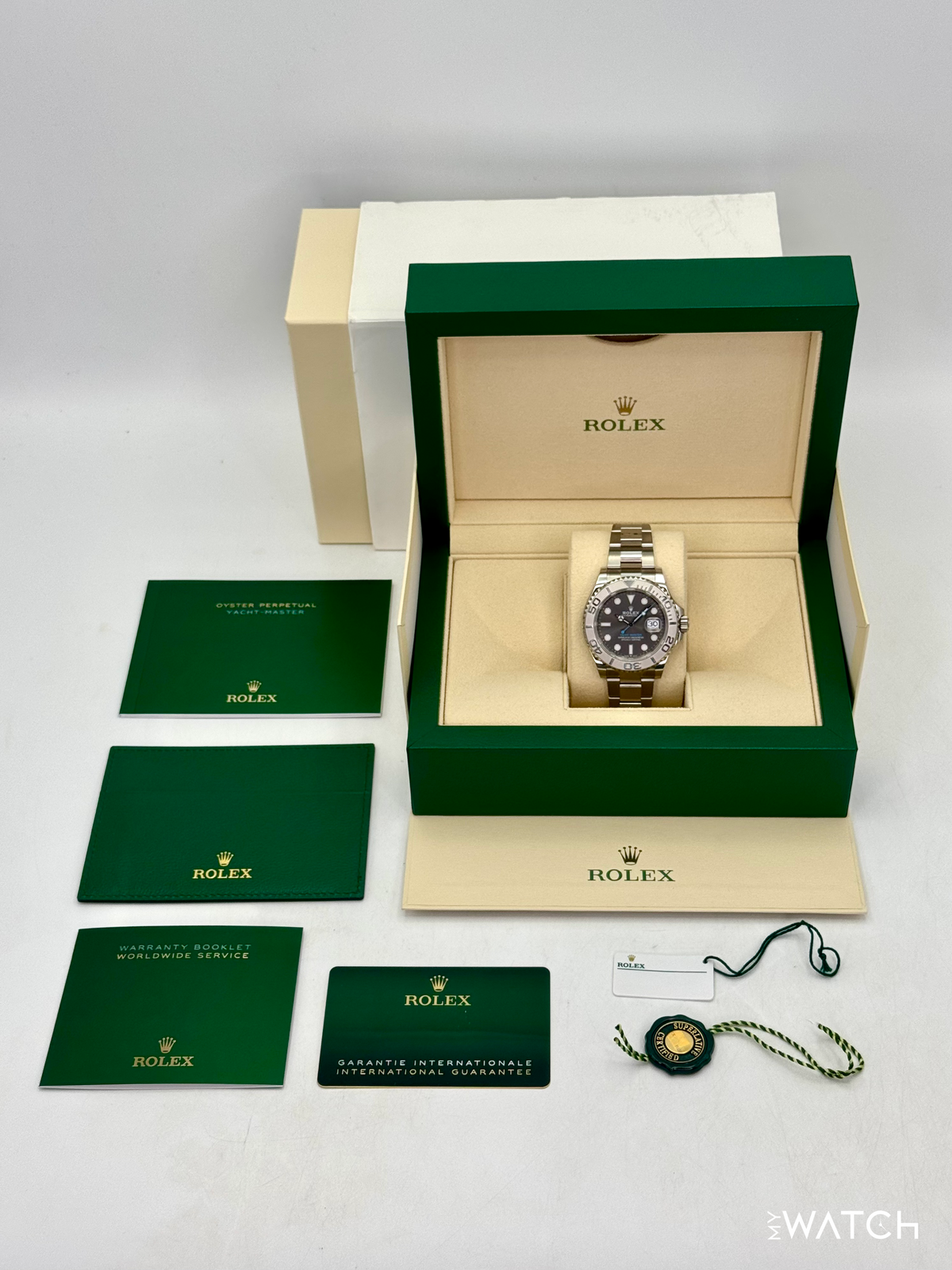 2024 Rolex Yacht-Master 40mm 126622 Stainless Steel Rhodium Dial