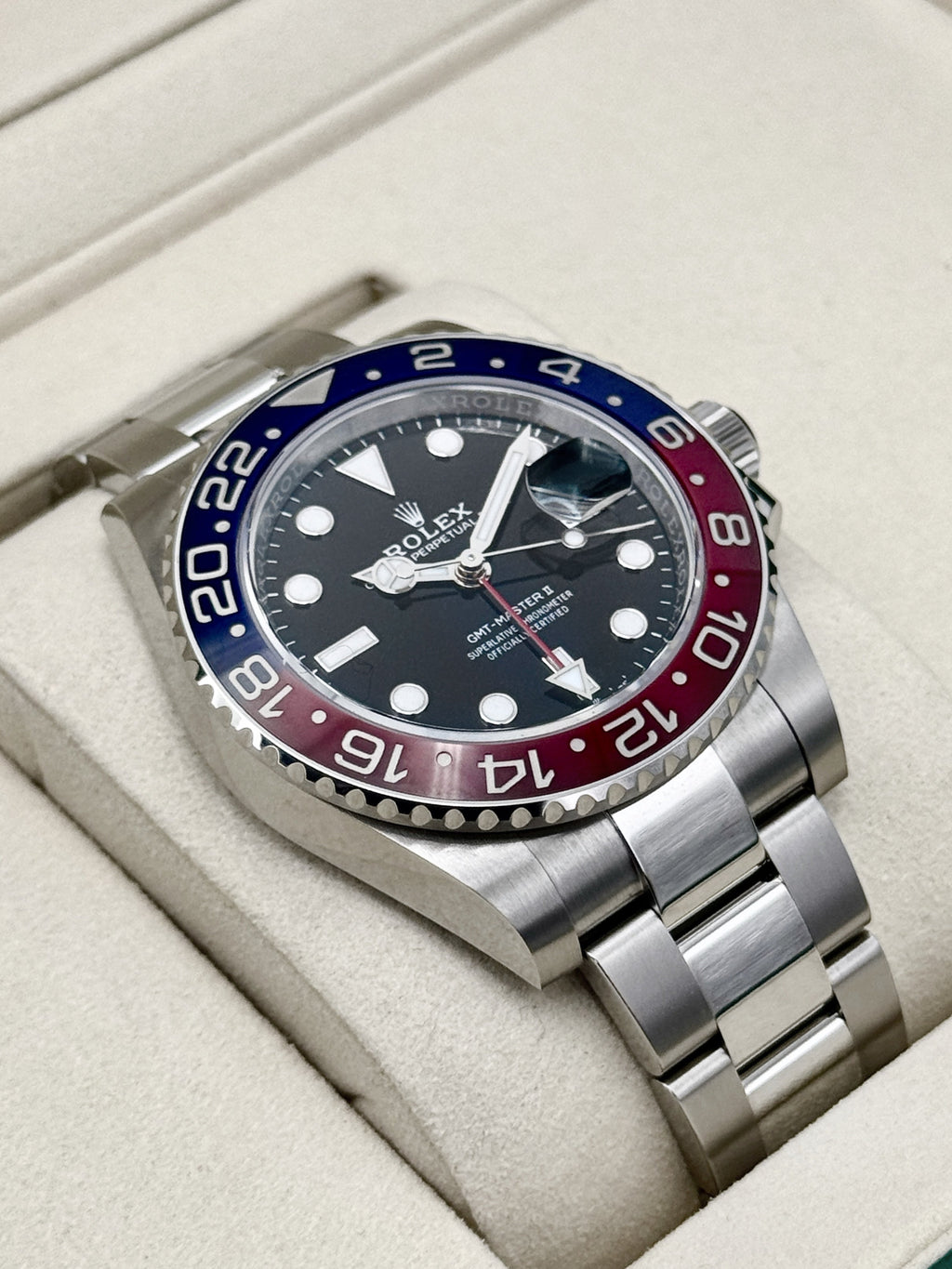 2026 Rolex GMT-Master II "Pepsi" 40mm 126710BLRO Oyster