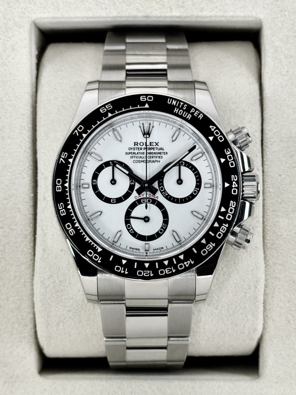 2026 Rolex Daytona 40mm 126500LN Stainless Steel Panda Dial
