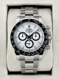 2026 Rolex Daytona 40mm 126500LN Stainless Steel Panda Dial